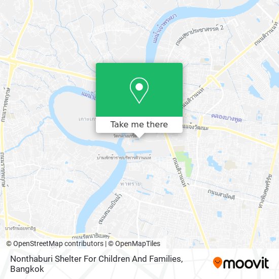 Nonthaburi Shelter For Children And Families map
