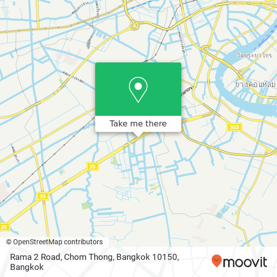Rama 2 Road, Chom Thong, Bangkok 10150 map