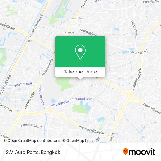 S.V. Auto Parts map