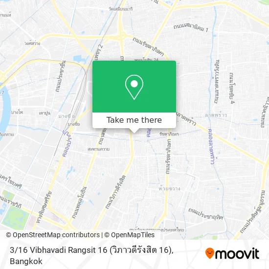 3 / 16 Vibhavadi Rangsit 16 (วิภาวดีรังสิต 16) map