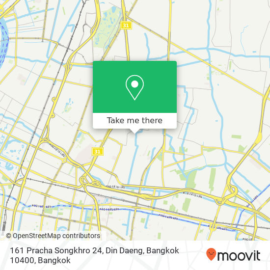 161 Pracha Songkhro 24, Din Daeng, Bangkok 10400 map