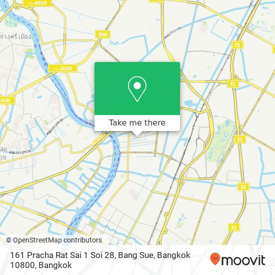 161 Pracha Rat Sai 1 Soi 28, Bang Sue, Bangkok 10800 map