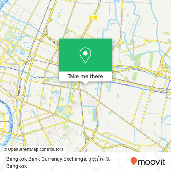 Bangkok Bank Currency Exchange, สุขุมวิท 3 map