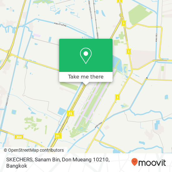 SKECHERS, Sanam Bin, Don Mueang 10210 map