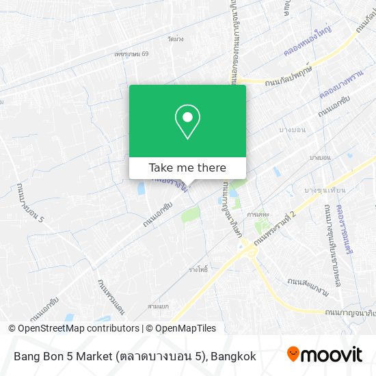 Bang Bon 5 Market (ตลาดบางบอน 5) map