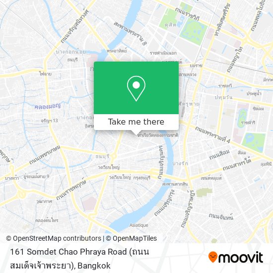 161 Somdet Chao Phraya Road (ถนน สมเด็จเจ้าพระยา) map