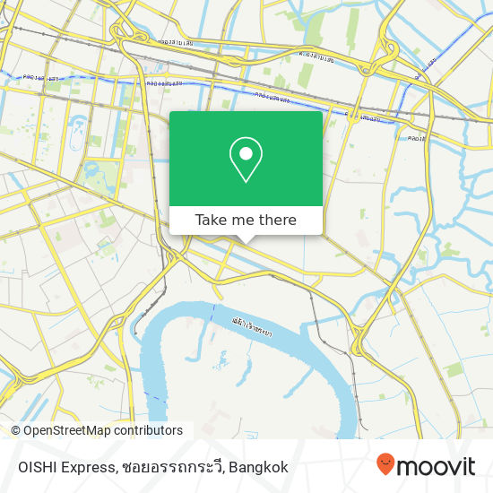 OISHI Express, ซอยอรรถกระวี map