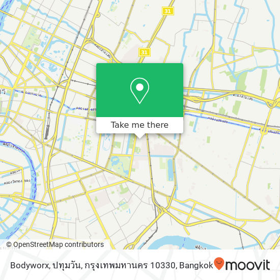 Bodyworx, ปทุมวัน, กรุงเทพมหานคร 10330 map