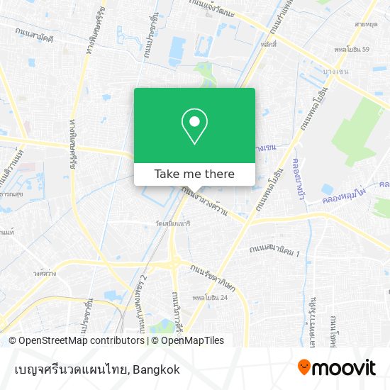 เบญจศรีนวดแผนไทย map