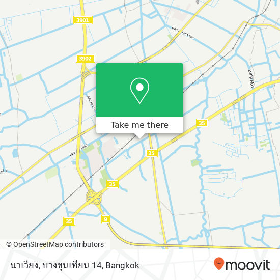 นาเวียง, บางขุนเทียน 14 map