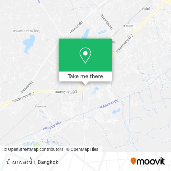 บ้านกรองน้ำ map