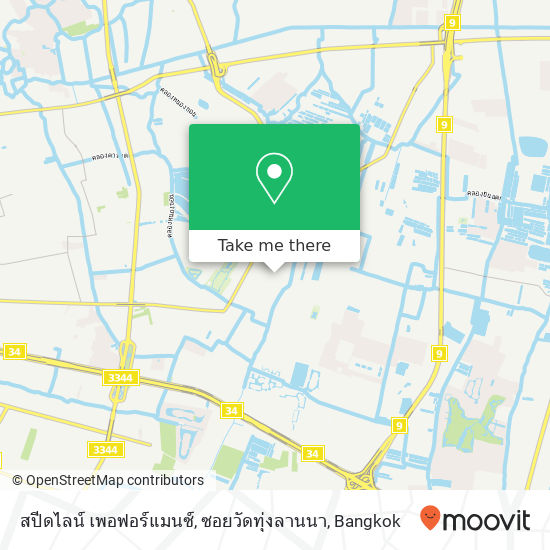 สปีดไลน์ เพอฟอร์แมนซ์, ซอยวัดทุ่งลานนา map