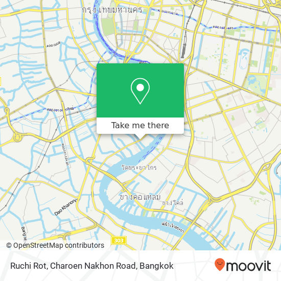 Ruchi Rot, Charoen Nakhon Road map