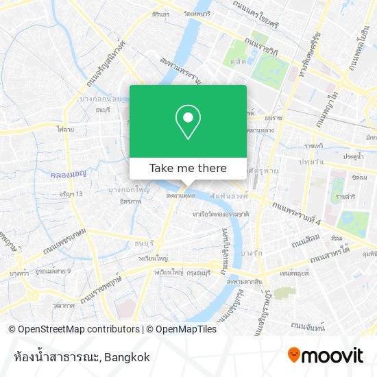 ห้องน้ำสาธารณะ map