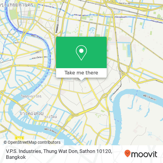 V.P.S. Industries, Thung Wat Don, Sathon 10120 map