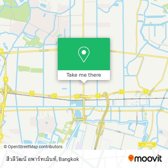 สีวลีวัฒน์ อพาร์ทเม้นท์ map