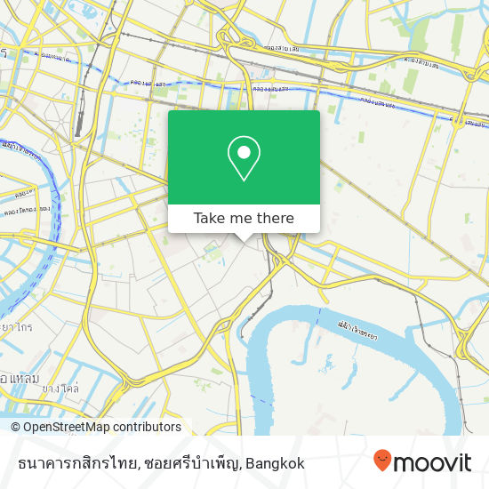 ธนาคารกสิกรไทย, ซอยศรีบำเพ็ญ map