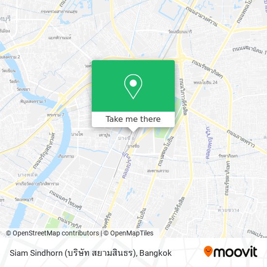 Siam Sindhorn (บริษัท สยามสินธร) map