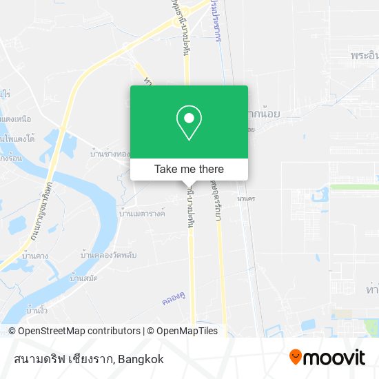 สนามดริฟ เชียงราก map