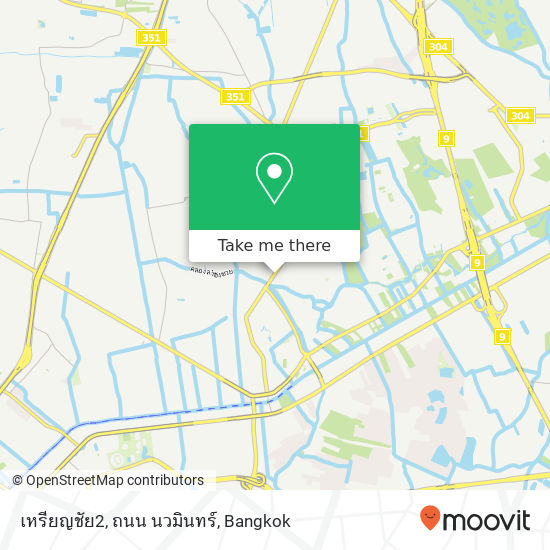 เหรียญชัย2, ถนน นวมินทร์ map