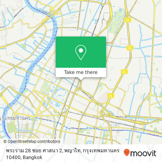 พระราม 28 ซอย ศาสนา 2, พญาไท, กรุงเทพมหานคร 10400 map