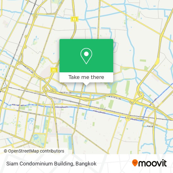 Siam Condominium Building map