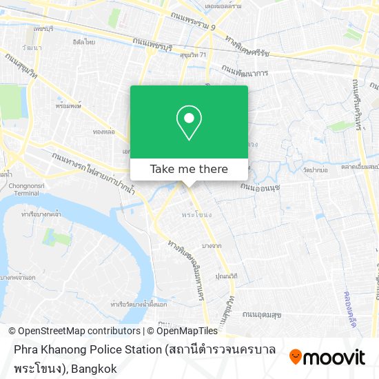Phra Khanong Police Station (สถานีตํารวจนครบาลพระโขนง) map