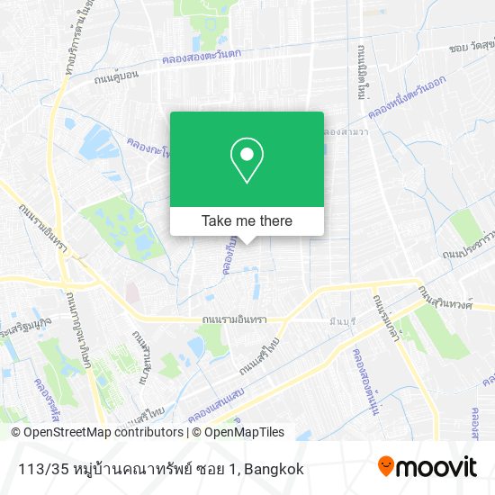 113/35 หมู่บ้านคณาทรัพย์ ซอย 1 map