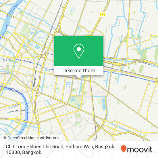 Chit Lom Phloen Chit Road, Pathum Wan, Bangkok 10330 map