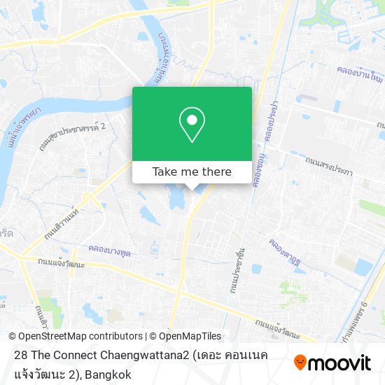 28 The Connect Chaengwattana2 (เดอะ คอนเนค แจ้งวัฒนะ 2) map