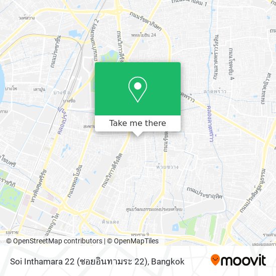 Soi Inthamara 22 (ซอยอินทามระ 22) map