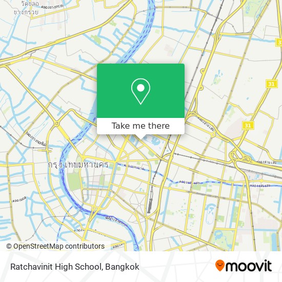Ratchavinit High School map