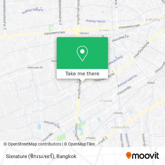 Sixnature (ซิกเนเจอร์) map
