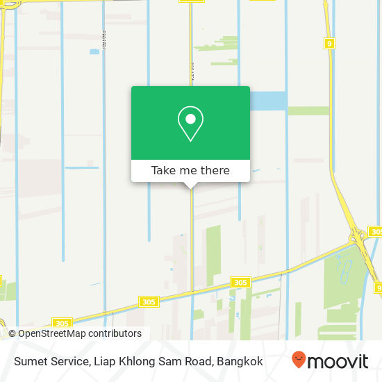 Sumet Service, Liap Khlong Sam Road map