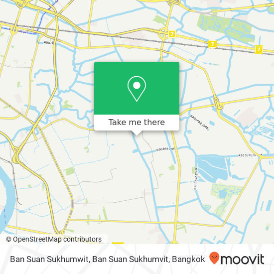 Ban Suan Sukhumwit, Ban Suan Sukhumvit map