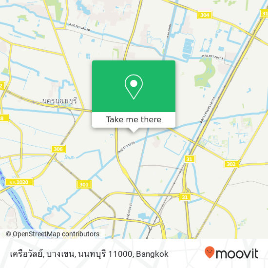 เครือวัลย์, บางเขน, นนทบุรี 11000 map