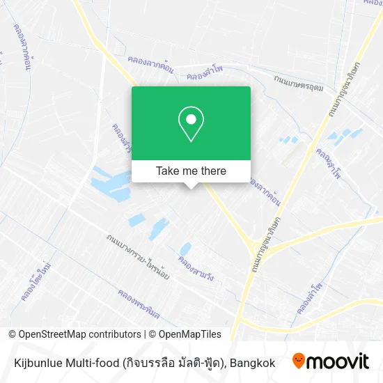 Kijbunlue Multi-food (กิจบรรลือ มัลติ-ฟู้ด), null map