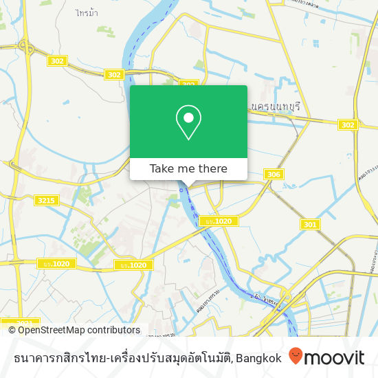 ธนาคารกสิกรไทย-เครื่องปรับสมุดอัตโนมัติ map