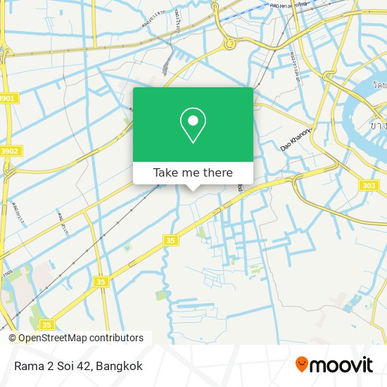 Rama 2 Soi 42 map