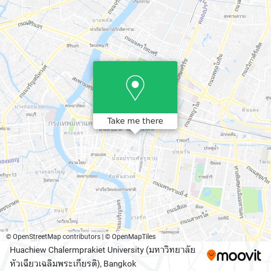 Huachiew Chalermprakiet University (มหาวิทยาลัยหัวเฉียวเฉลิมพระเกียรติ) map