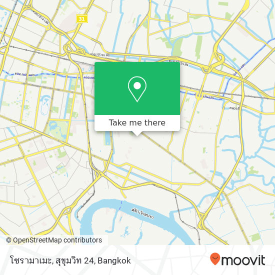 โซรามาเมะ, สุขุมวิท 24 map