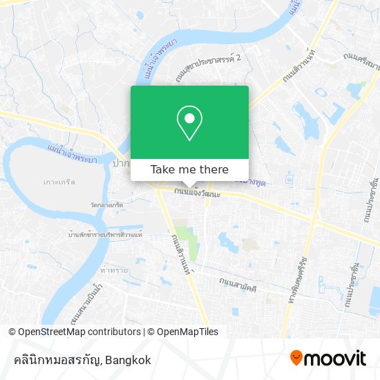 คลินิกหมอสรกัญ map