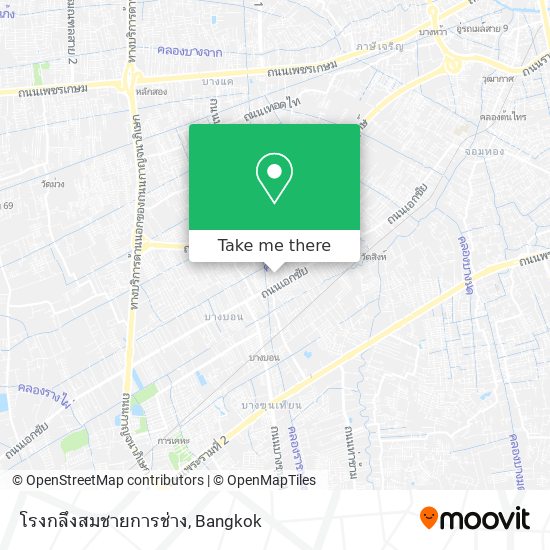โรงกลึงสมชายการช่าง map