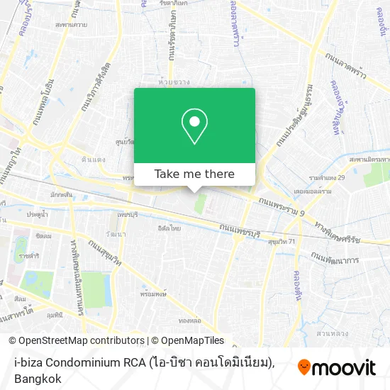 i-biza Condominium RCA (ไอ-บิซา คอนโดมิเนียม) map