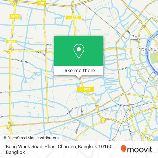 Bang Waek Road, Phasi Charoen, Bangkok 10160 map