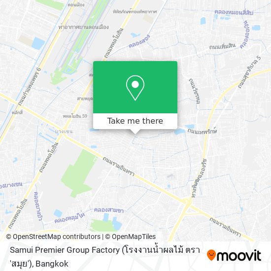 Samui Premier Group Factory (โรงงานน้ำผลไม้ ตรา 'สมุย') map