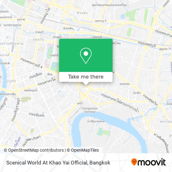 Scenical World At Khao Yai Official map