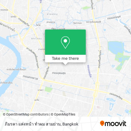 ภิมรดา แต่งหน้า ทำผม สามย่าน map