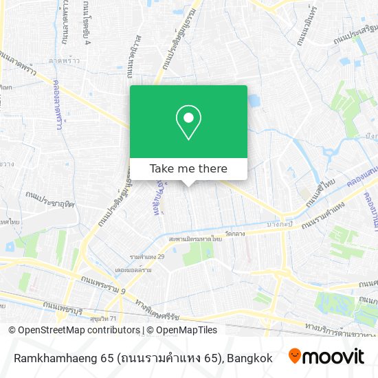 Ramkhamhaeng 65 (ถนนรามคำแหง 65) map
