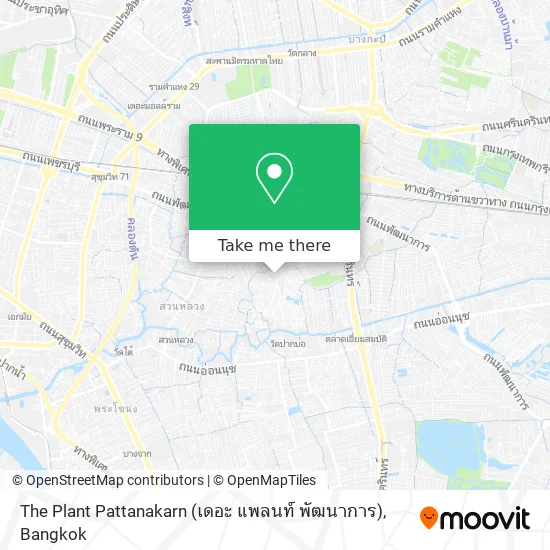 The Plant Pattanakarn (เดอะ แพลนท์ พัฒนาการ) map